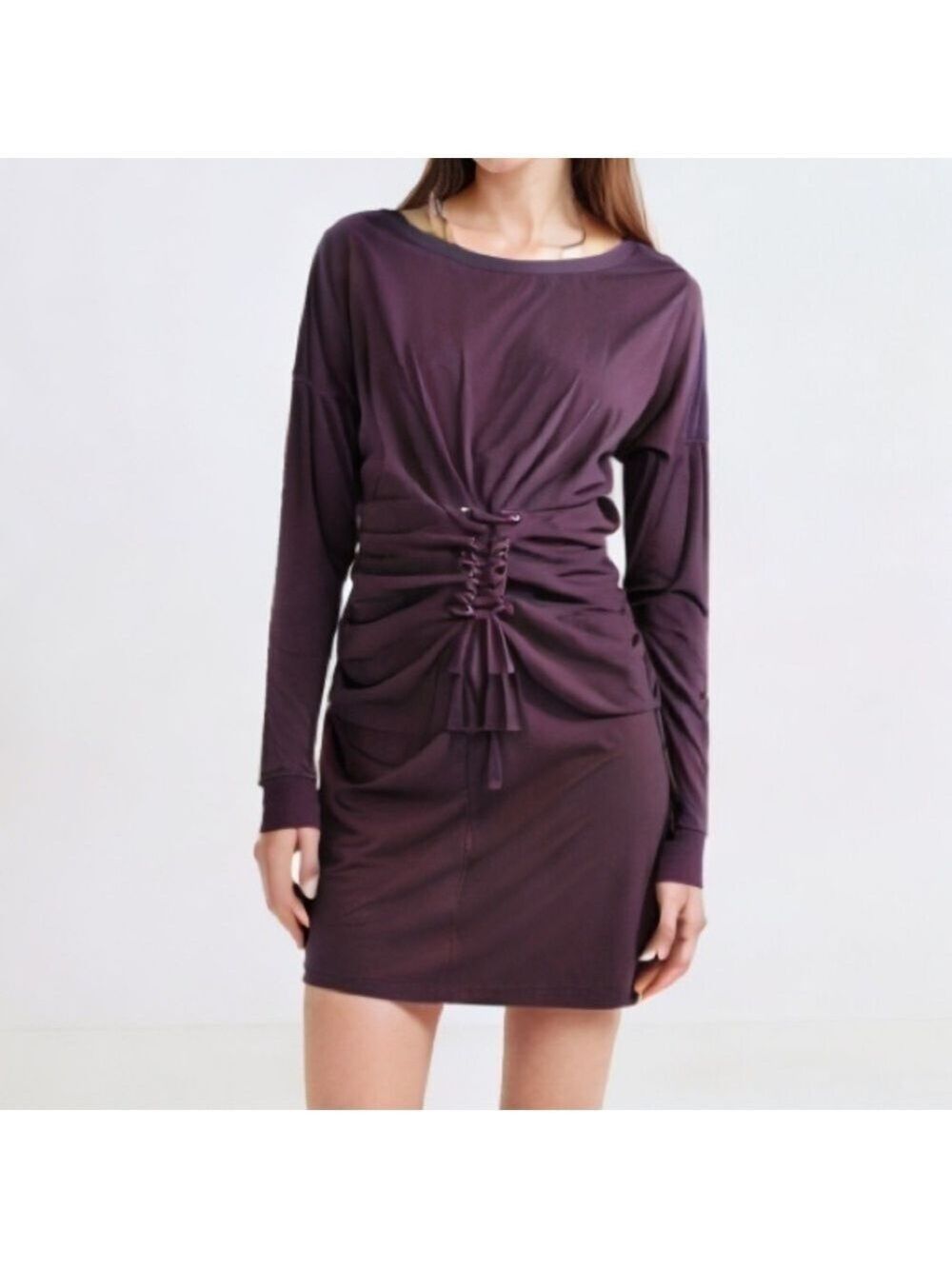 Express NWT Fleece Tunic Sweater Dress Sz M
